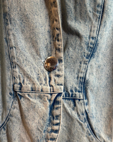 Handpainted Las Vegas Jean Jacket Grand Leaners