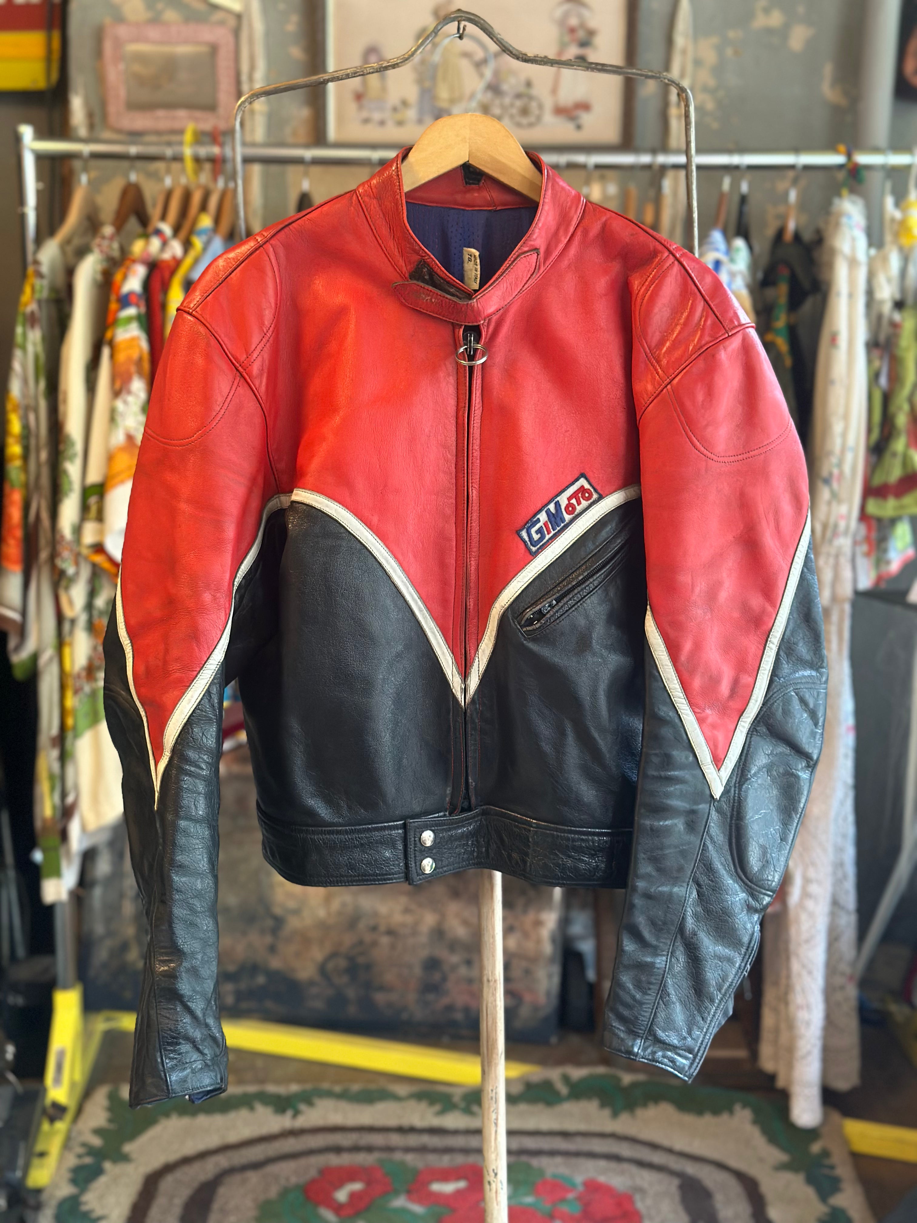 Sick Italian Leather GiMoto Jacket Grand Leaners
