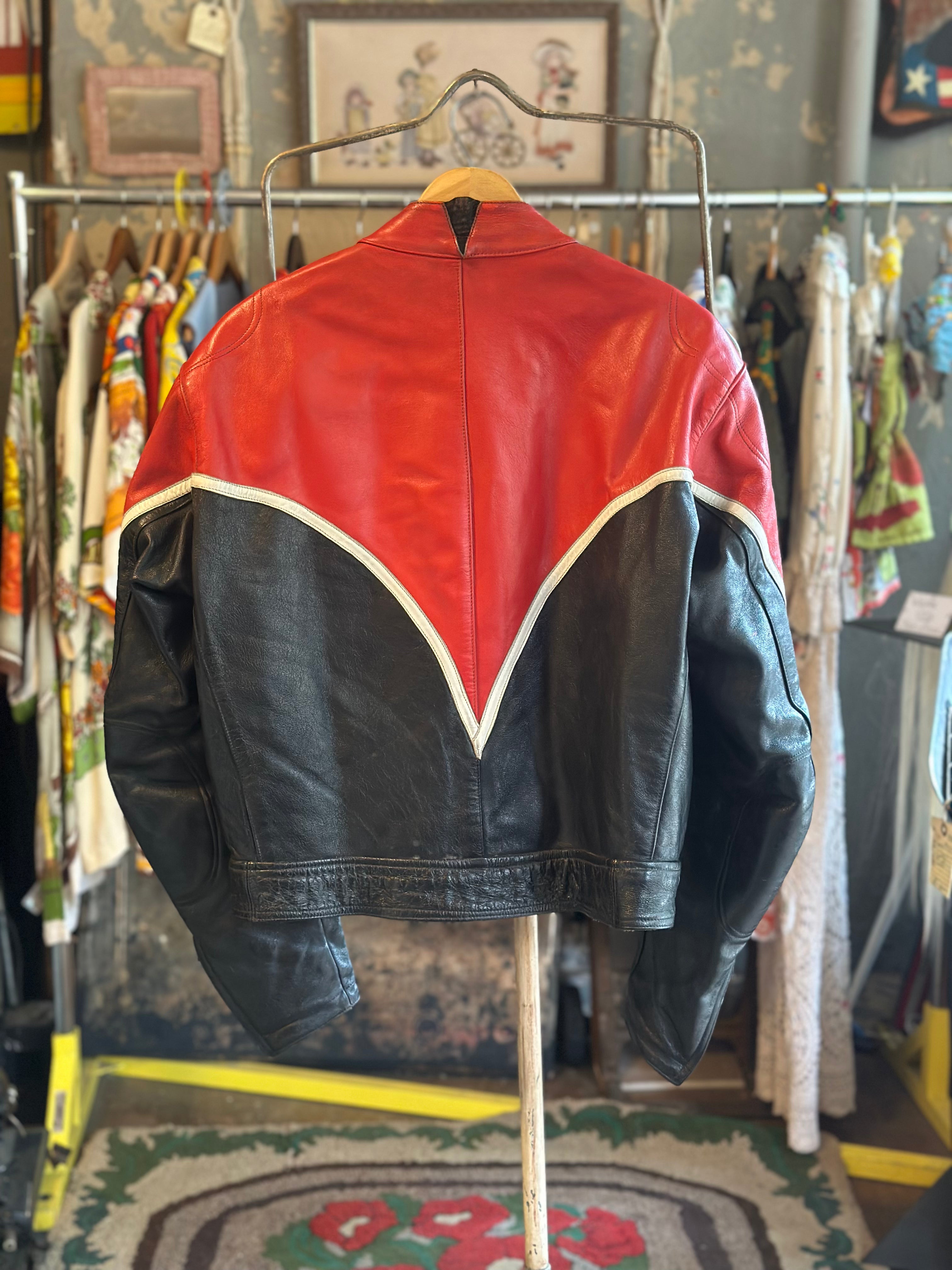 Sick Italian Leather GiMoto Jacket Grand Leaners