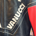 Vanucci German Leather Motorcycle Jacket Grand Leaners