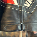 Vanucci German Leather Motorcycle Jacket Grand Leaners