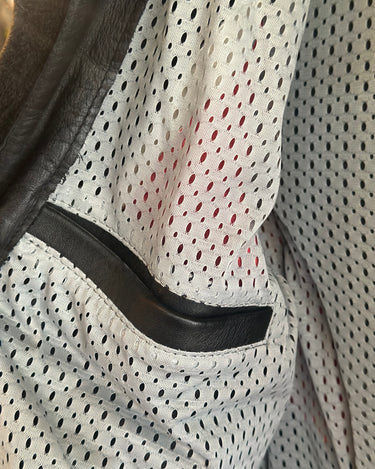 Vanucci German Leather Motorcycle Jacket Grand Leaners