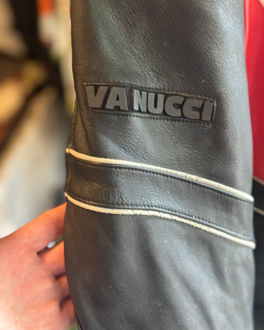 Vanucci German Leather Motorcycle Jacket Grand Leaners