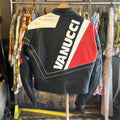 Vanucci German Leather Motorcycle Jacket Grand Leaners