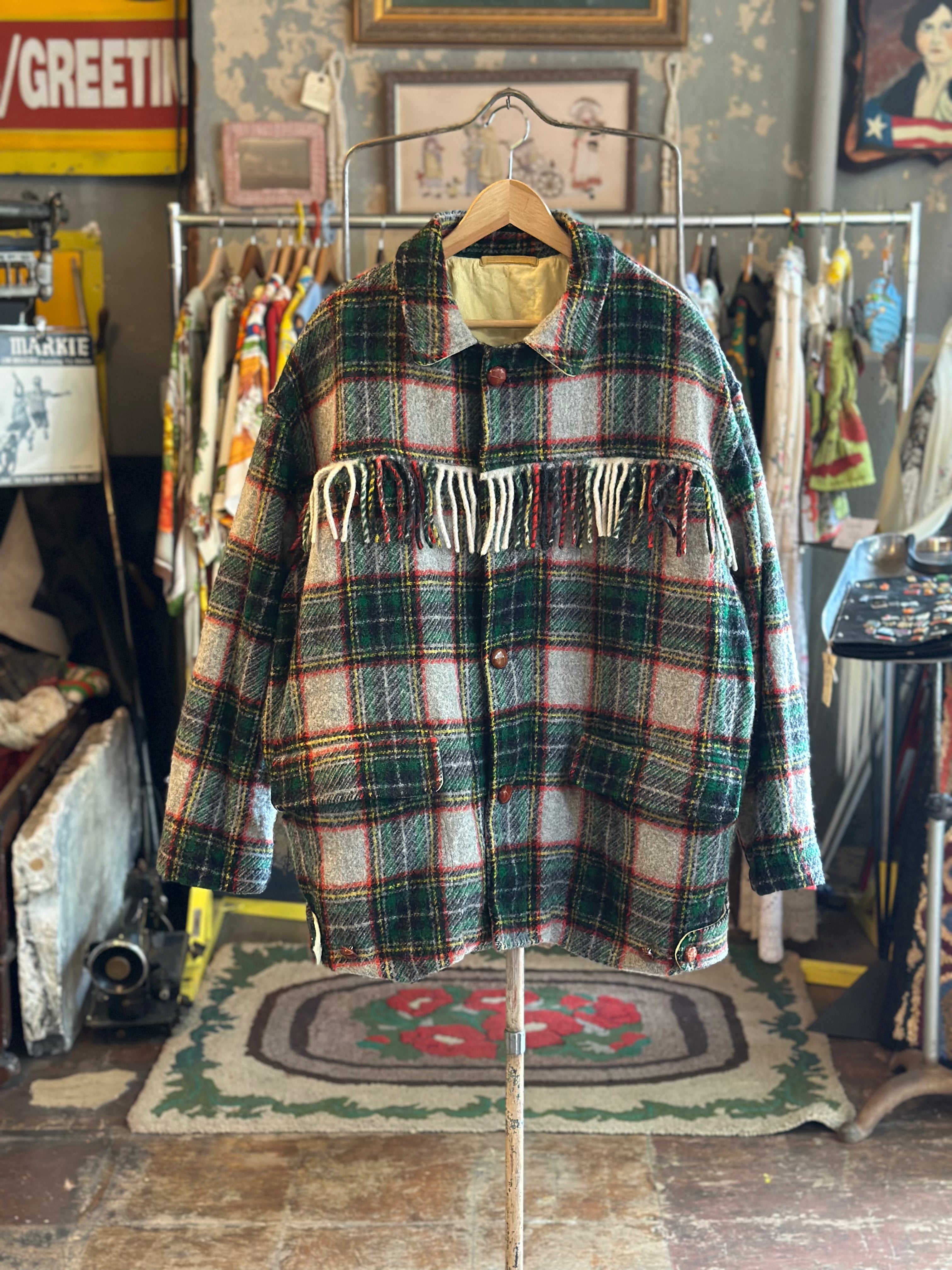 Epic Italian Vintage Hunting Jacket Grand Leaners