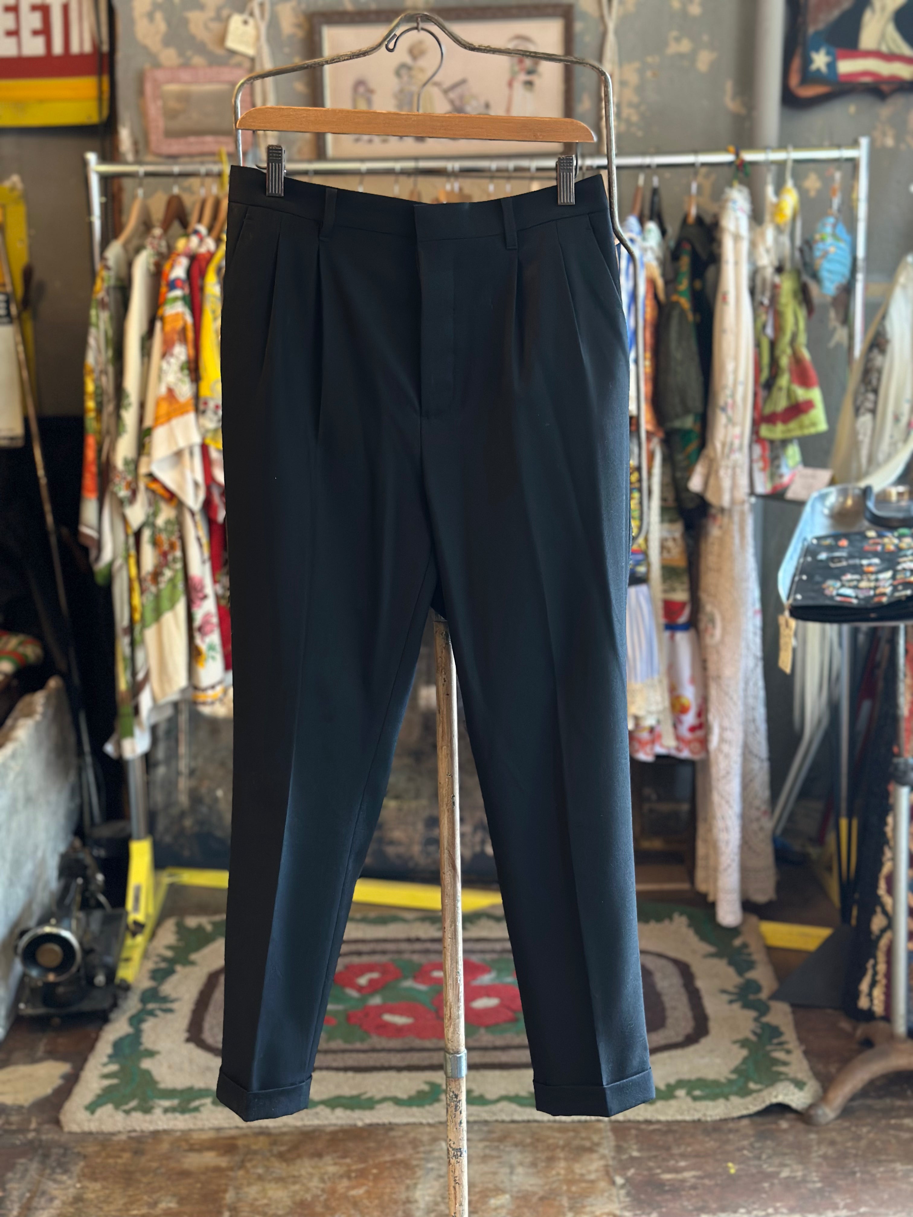 All Saints Pleated Trousers, 32 Grand Leaners