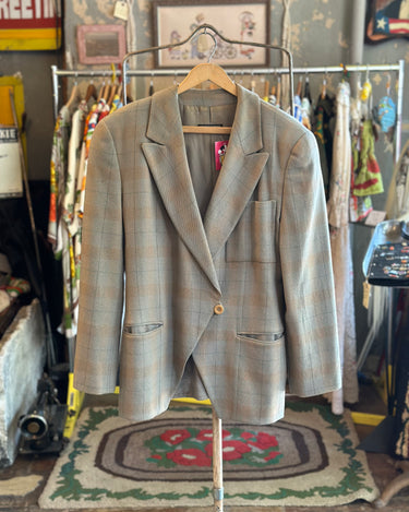 Giorgio Armani Plaid Sport Jacket Grand Leaners