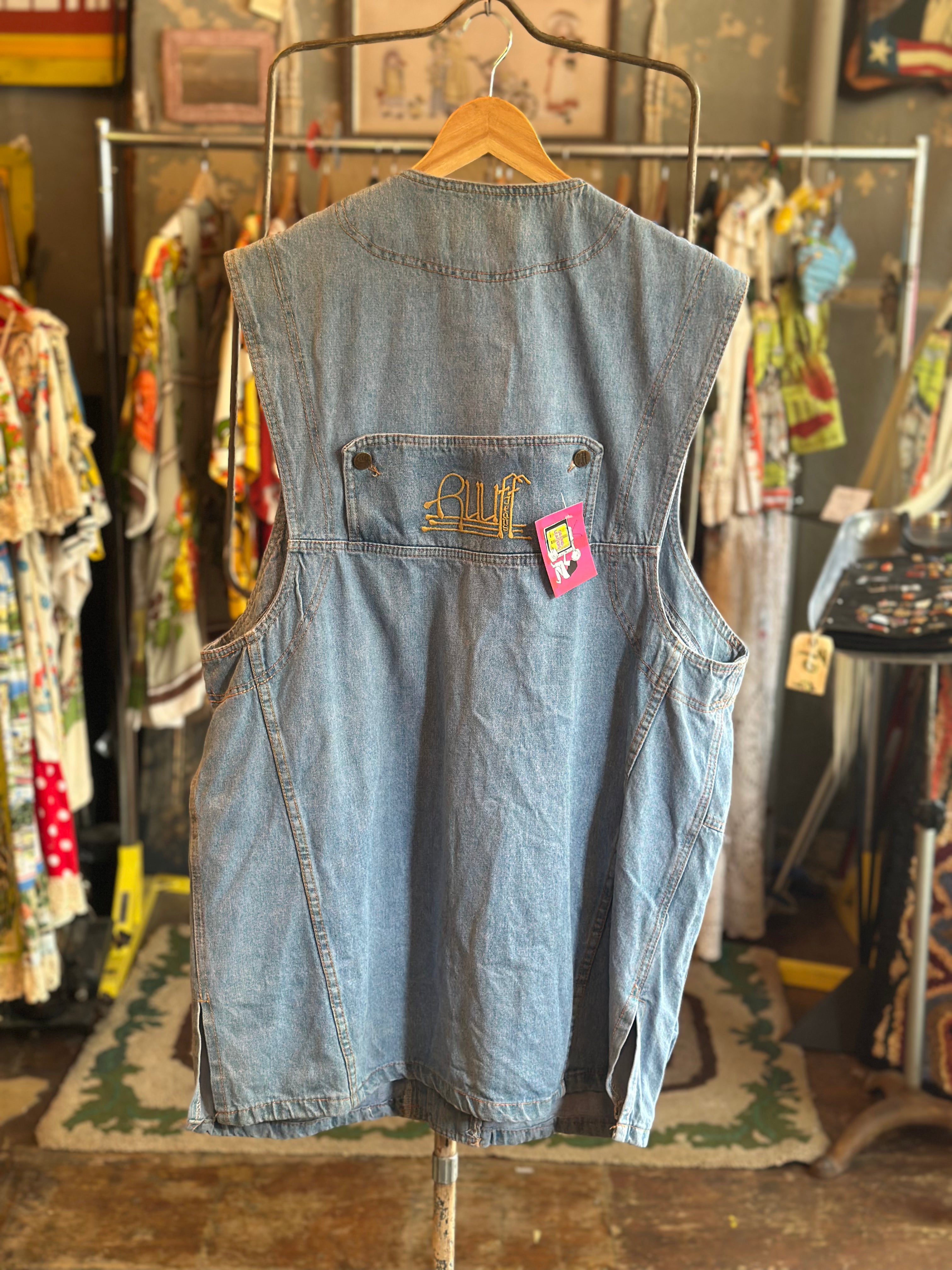 Buuff Jeans Utility Vest Grand Leaners