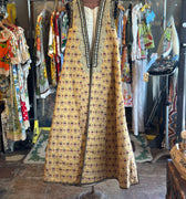 Embroidered Long Vest Grand Leaners
