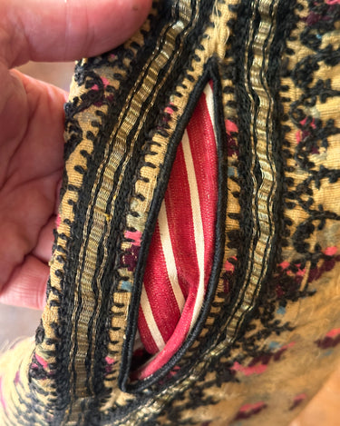 Embroidered Long Vest Grand Leaners