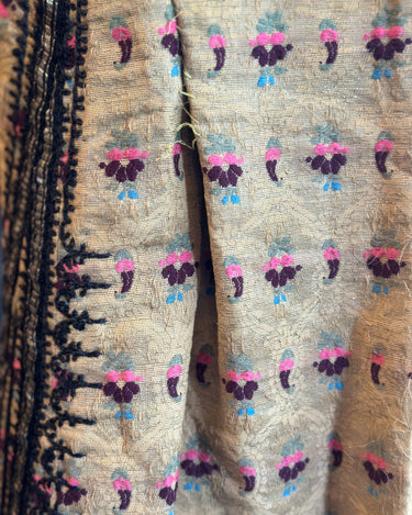 Embroidered Long Vest Grand Leaners