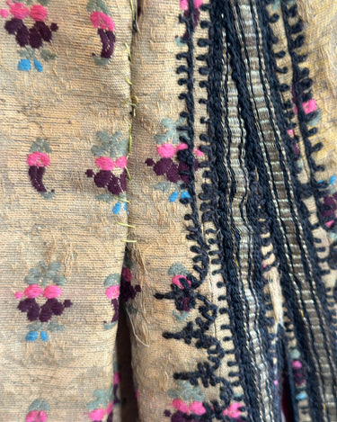 Embroidered Long Vest Grand Leaners