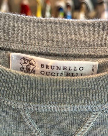 Brunello Cucinelli Crew Neck Sweater Grand Leaners