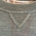 Brunello Cucinelli Crew Neck Sweater Grand Leaners