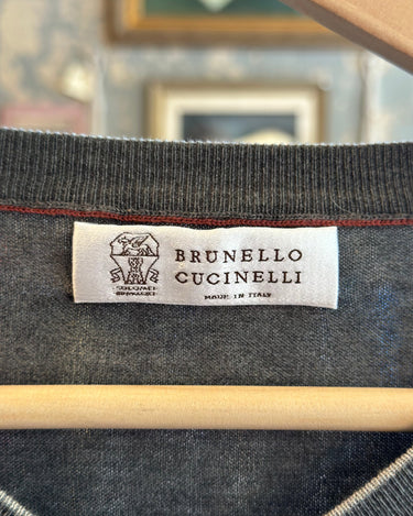 Brunello Cucinelli V-Neck Sweater Grand Leaners