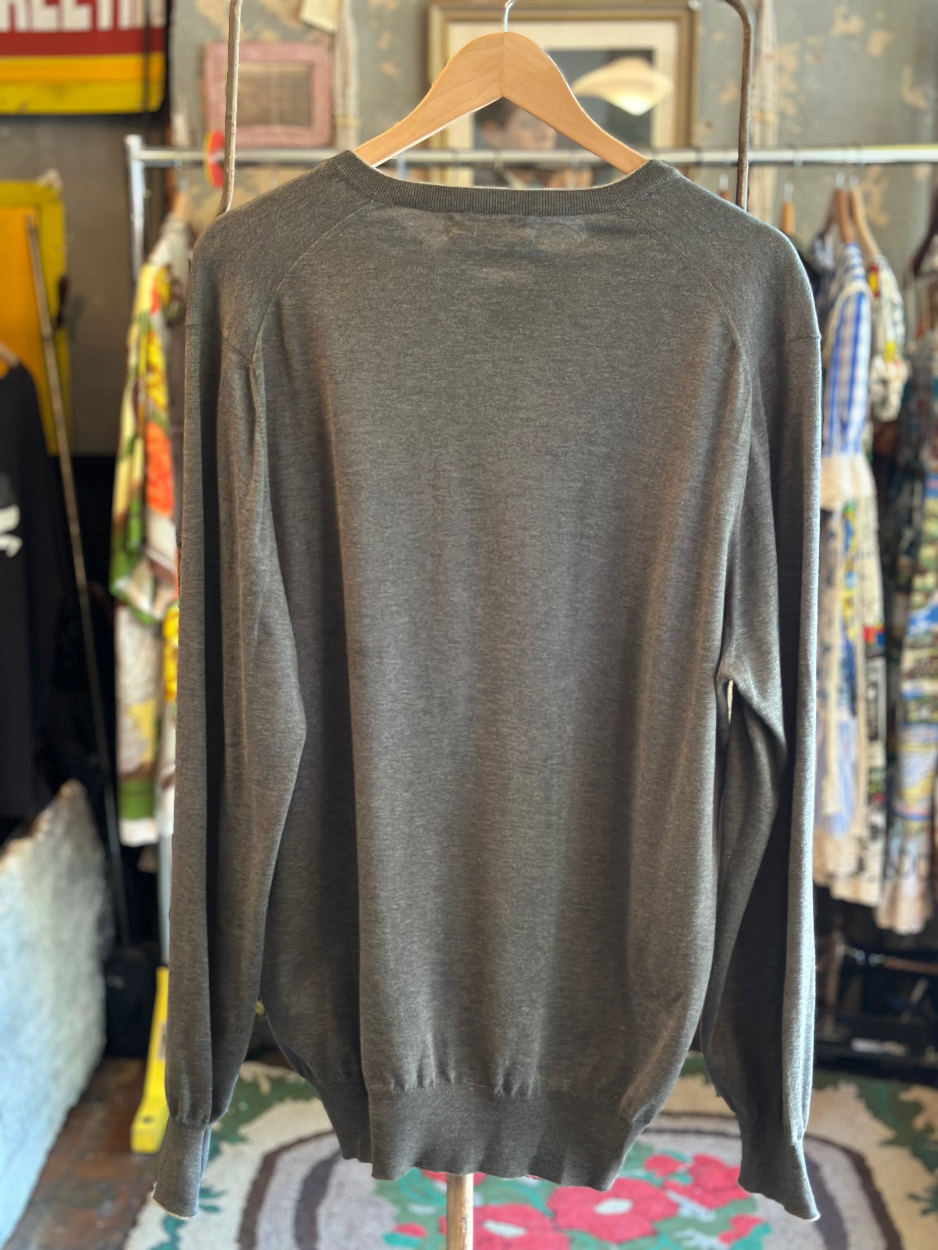 Brunello Cucinelli V-Neck Sweater Grand Leaners