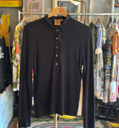 Tory Burch Ruffle Top Grand Leaners