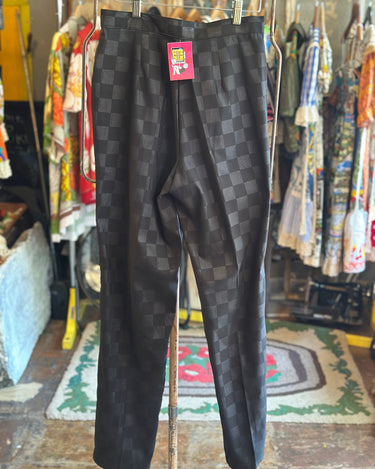 Checkered Fendi Jeans Grand Leaners