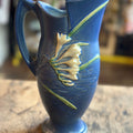 Perfect Patina Roseville Vase Grand Leaners