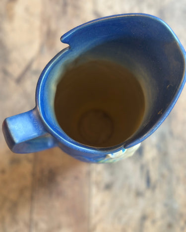 Perfect Patina Roseville Vase Grand Leaners