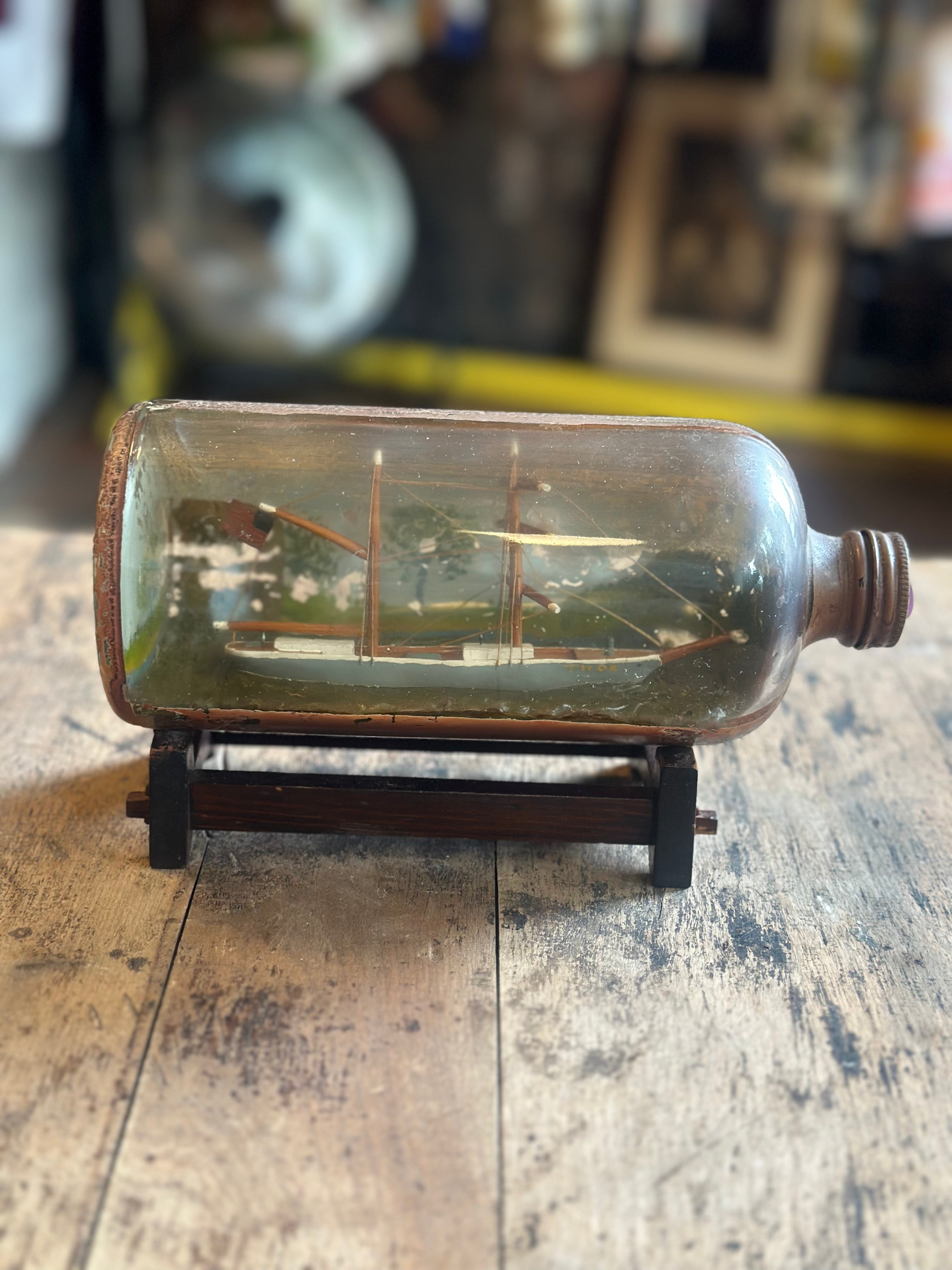 Ship In A Bottle! Grand Leaners