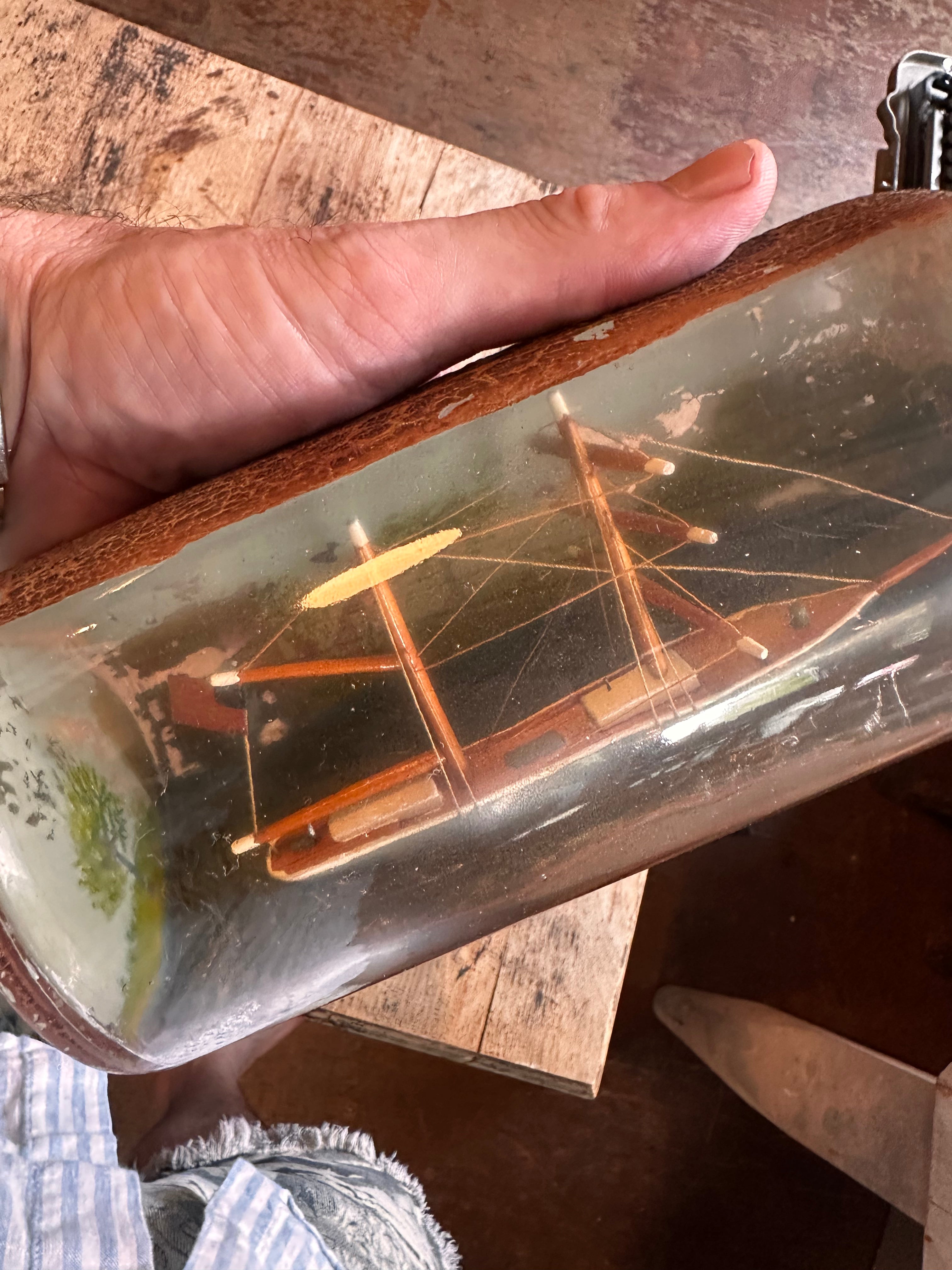 Ship In A Bottle! Grand Leaners