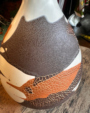 Royal Haeger Multi/Brown Vase Grand Leaners