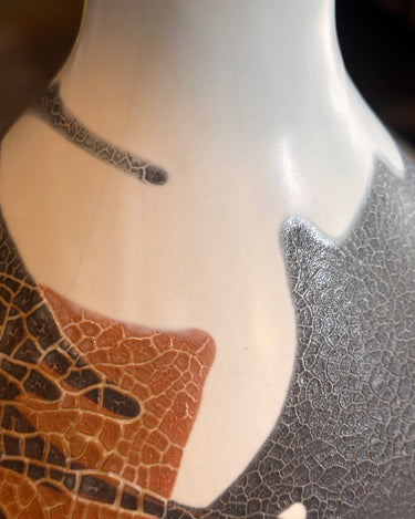 Royal Haeger Multi/Brown Vase Grand Leaners