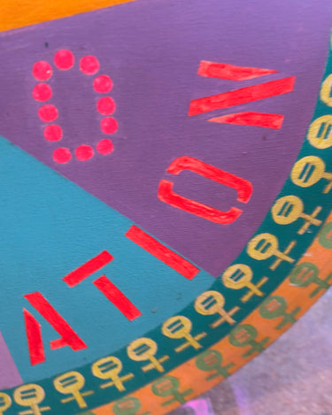 1970, Handmade Women's Liberation Protest/March Art Grand Leaners