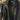 Dark coat with buttons and a zipper on a rack