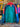 Vintage 80/s90s Teal Color Block Ski Jacket